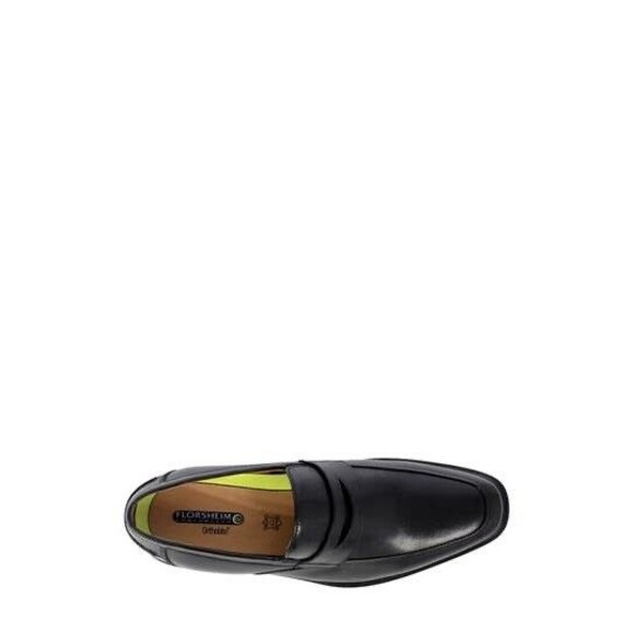 new Florsheim Heights Slip-On Penny Loafer men leather 14 D black Shoe Ortholite main image 4